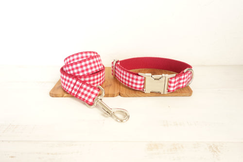 KFX-0849213 Stylish Polyester Pet Collar Bow Tie Set with Leash