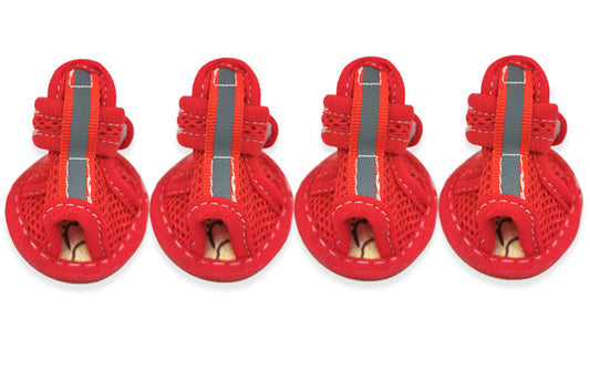 KFX-0886589 Breathable Non-Slip Mesh Puppy Sandals for Spring and Summer