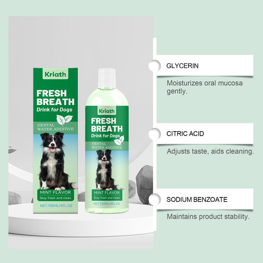 KFX-0887613 Dog Breath-Freshening Drinking Water with Glycerin and Citric Acid
