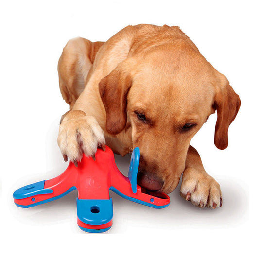 KFX-0923325 Interactive Volcano Treasure Hunting Dog Toy - 19cm Plastic Puppy Game