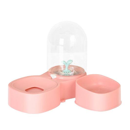 KFX-0928445 Automatic Pet Water Fountain for Dogs and Cats - Transparent Storage Tank with Filter