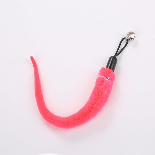 KFX-0950333 Telescopic Cat Wand Toy with Glass Fiber and Plush, Extends to 98cm