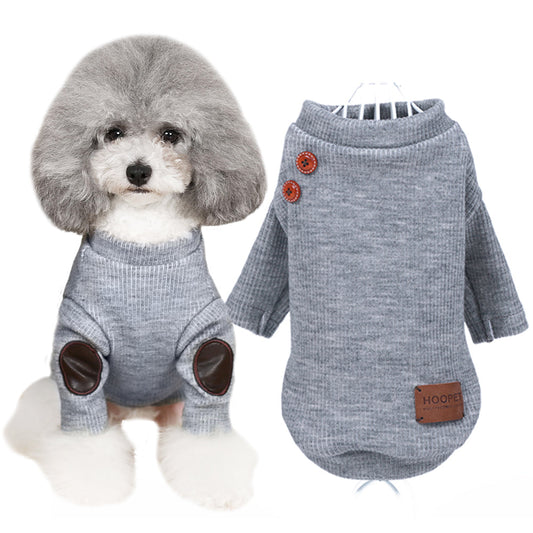 KFX-1021373 Casual Pullover Sweater for Small Dogs and Cats - Two-Legged Design