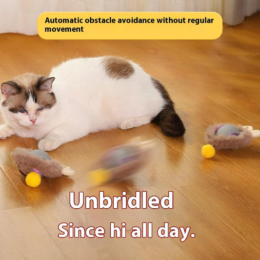KFX-1045309 Automatic Interactive Rolling Ball Toy for Cats and Dogs, Durable Self-Moving Pet Playball