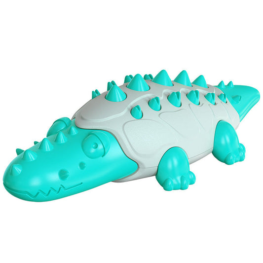 KFX-1081405 Iron Armored Alligator Dog Toy - Variety of Colors & Heavy Armored Crab Dog Toy