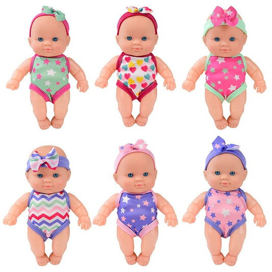 KFX-1083837 Vinyl Baby Doll Figurine - 21.5 cm, Multiple Colors Available