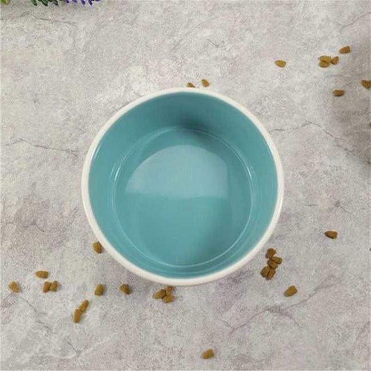 KFX-1092285 Ceramic Pet Bowl for Dogs and Cats - Available in Multiple Colors and Sizes