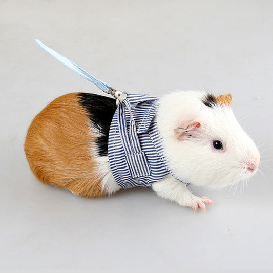 KFX-1162685 Comfortable Cotton Traction Leash for Small Pets - 1.8m Long with Bow Drawing Design