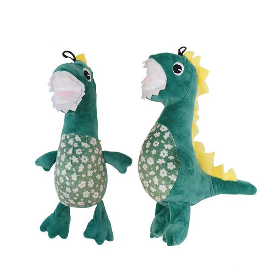 KFX-1210301 Plush Chewable Dog Toy for Puppies with Sound, Perfect for Playtime and Entertainment