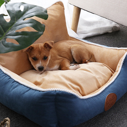KFX-1217469 Removable and Washable Cat Dog Mat with High-Stretch Cotton Filling in Multiple Sizes and Colors
