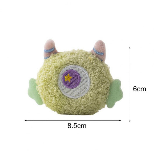 KFX-1241917 Interactive Cartoon Dog Toy with Squeaker for Chewing and Dental Health