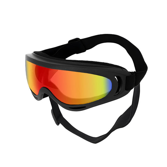 KFX-1274813 Dog Windproof Plastic Sunglasses with Colored Lenses - Casual Style, PVC Material