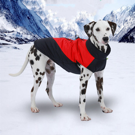 KFX-1275581 Warm Cotton Dog Vest for Autumn and Winter - Multiple Colors & Sizes Available