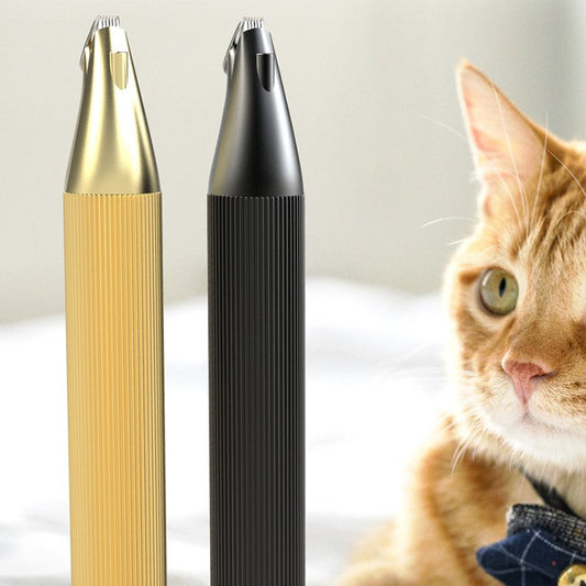 KFX-1278781 Rechargeable Cat Grooming Tool with LED Light and USB Charging