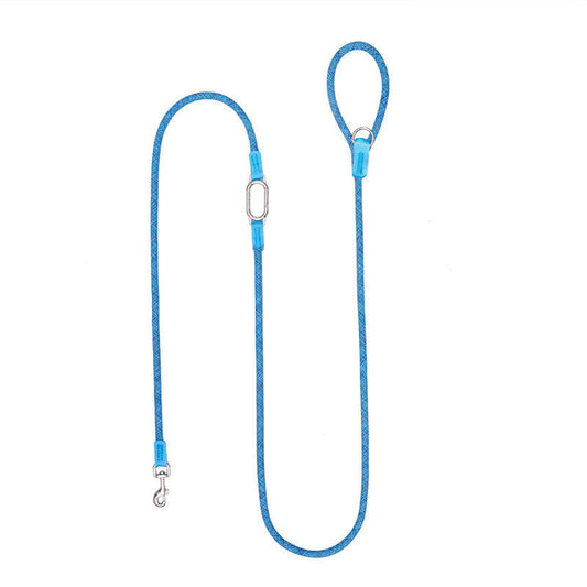 KFX-1315517 Diagonal Hands-Free Running Dog Leash with Explosion-Proof Chain for Large and Medium-Sized Dogs