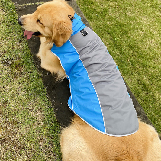 KFX-1335357 Reflective Winter Outdoor Sports Jacket for Pets - Windproof and Warm, Versatile for Training and Night Travel