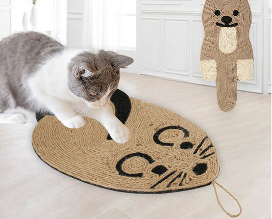 KFX-1345981 Sisal Cat Grab Pad - Durable Scratch-Resistant Toy for Cats