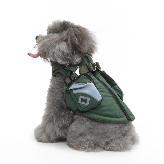 KFX-1359677 Stylish Zippered Pet Apparel in Multiple Colors and Sizes