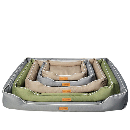 KFX-1360061 Durable Removable and Washable Dog Bed in Four Colors and Multiple Sizes