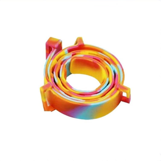 KFX-1421757 Rainbow Pet Flea and Anti-Lice Collar for Cats and Dogs - 38CM and 62CM Options