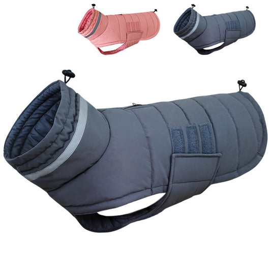 KFX-1425213 Winter Dog Coat for Large Breeds – Warm and Waterproof Trench for Corgis and Other Dogs