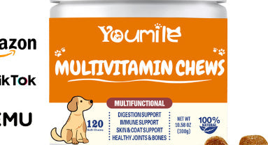 KFX-1437117 Multifunctional Health Supplement for Dogs - 300g Pet Vitamin Care