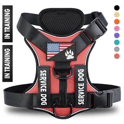 KFX-1446077 Reflective Adjustable Breathable Polyester Dog Strap for Optimal Comfort and Durability