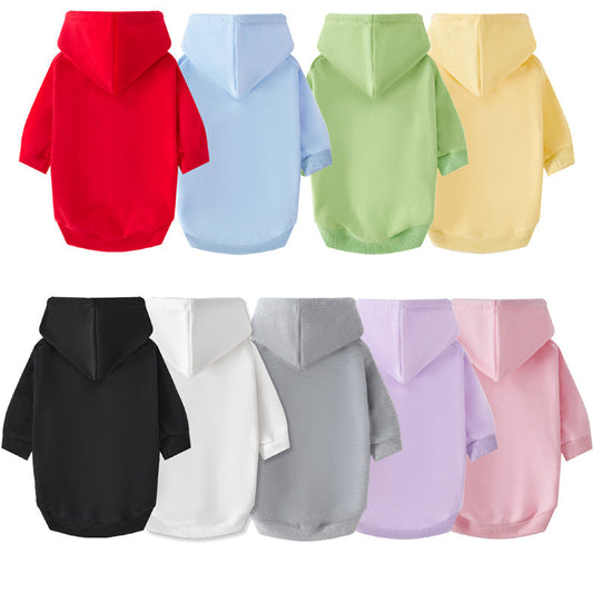 KFX-1469117 Stylish Cotton Dog Hoodie Sweater in Multiple Colors and Sizes