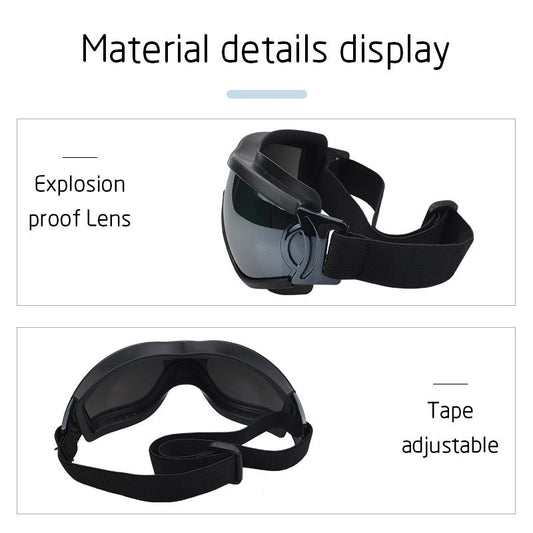 KFX-1471421 Dog Outdoor UV Protection Glasses - Windproof & Sand-proof Goggles for Medium to Large Dogs