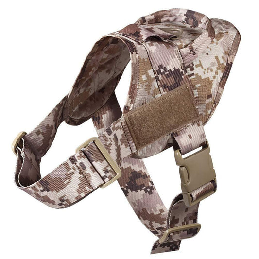 KFX-1478845 Tactical Dog Combat Vest - Waterproof 600D Nylon Training Gear