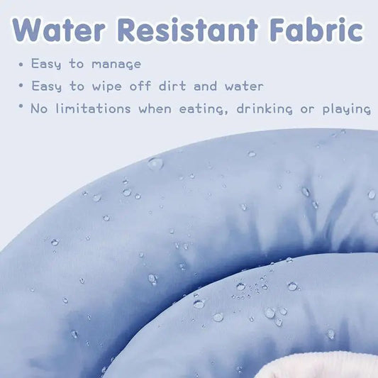 KFX-1504573 Adjustable Elizabethan Collar for Cats and Dogs - Waterproof Recovery Cone for Wound Healing