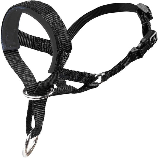 KFX-1542589 Adjustable Anti-Bite Nylon Dog Muzzle with Traction Suit Design, Available in Multiple Sizes