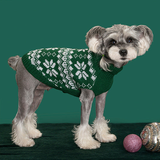 KFX-1600701 Personalized Christmas Sweater for Pets in Various Designs and Sizes