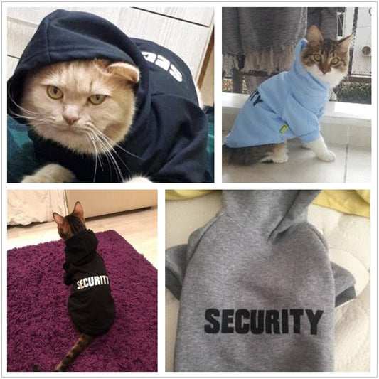 KFX-1605949 Fleece Pet Sweater with Safety Features for Small to Medium Dogs