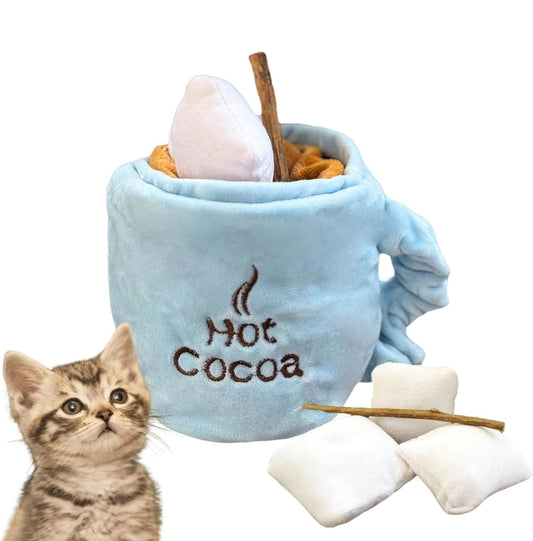 KFX-1608125 Interactive Catnip Chew Toy Set with Crinkle Sounds for Indoor Cats – Engaging Puzzle for Mental Stimulation