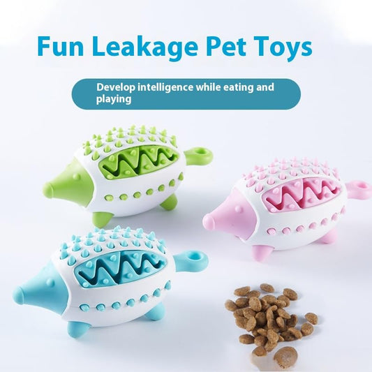 KFX-1609277 Interactive Food-Leaking Chew Toy for Puppies - Engaging Teeth Cleaning & Weight Control Plaything