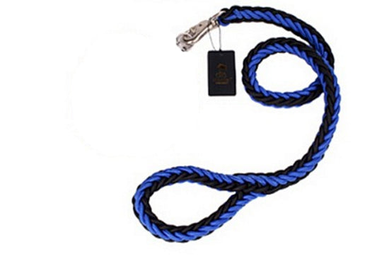 KFX-1627709 Eight-Strand Braided Nylon Dog Leash for Golden Retrievers - Various Sizes Available