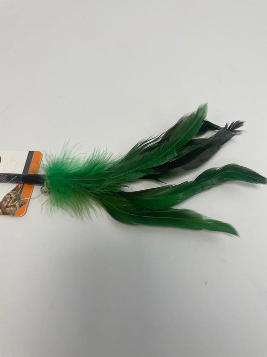 KFX-1628733 Feather Cat Teaser Toy - Engaging Play for Your Feline Friend
