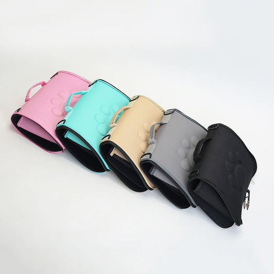 KFX-1630141 Solid Color EVA Pet Carrier Bag for Cats and Dogs - Portable Indoor and Outdoor Use