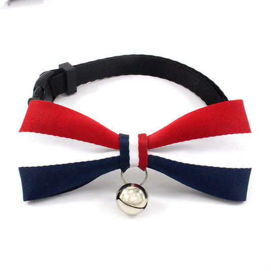 KFX-1635645 British Monochrome Nylon Cat Bell Collar