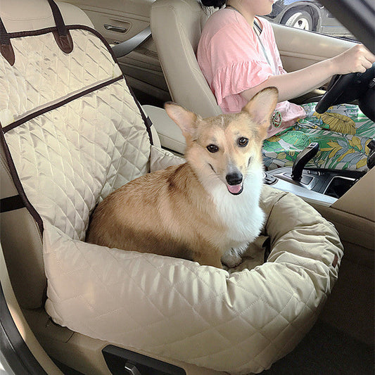 KFX-1649213 Removable and Washable Thickened Pet Dog Car Mat - Waterproof Non-Slip Oxford Cloth