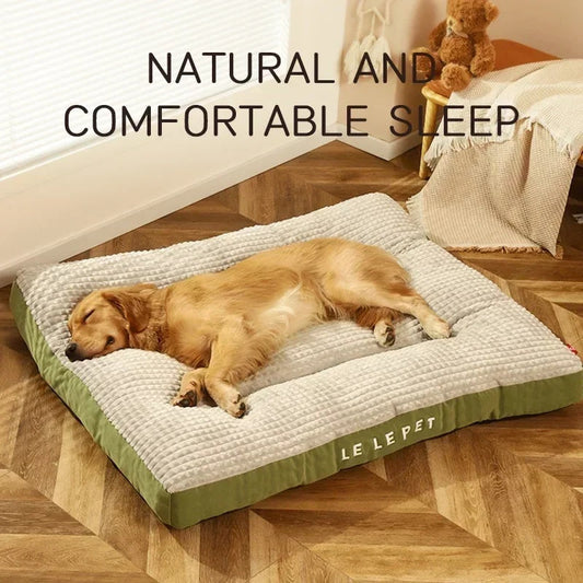 KFX-1712189 Cozy Fleece Pet Blanket and Detachable Cushion Mat for Small to Large Dogs and Cats