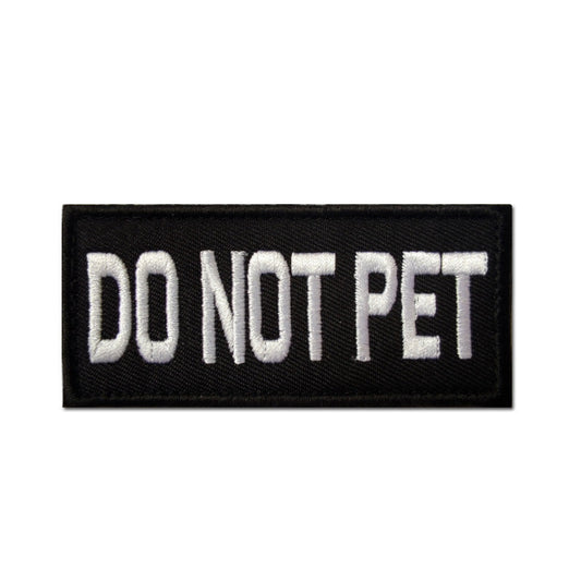 KFX-1725501 Embroidered Velcro Pet Carrier Stickers for Service and Support Dogs