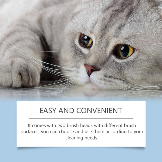KFX-1733821 Pet Oral Cleaning Care Suite with Gentle Decontamination Solution and Brush for Dogs and Cats