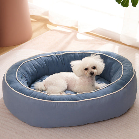 KFX-1747517 Universal Washable Teddy Kennel with Cotton Filling in Chunchen Green - Medium, Large, Extra Large Sizes Available