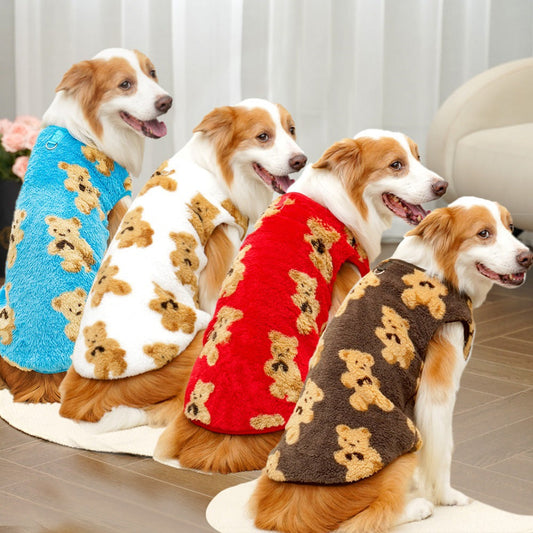 KFX-1807805 Cozy Plush Autumn and Winter Pet Costume - Sizes XS to 8XL
