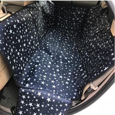KFX-1823549 Universal Waterproof Pet Car Seat Cover for All Common Cars - Oxford Cloth, 135CM x 145CM