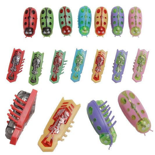 KFX-1831741 Interactive Mini Electric Bug Toy for Cats – Cute Ladybird Beetle Design with Walking Motion