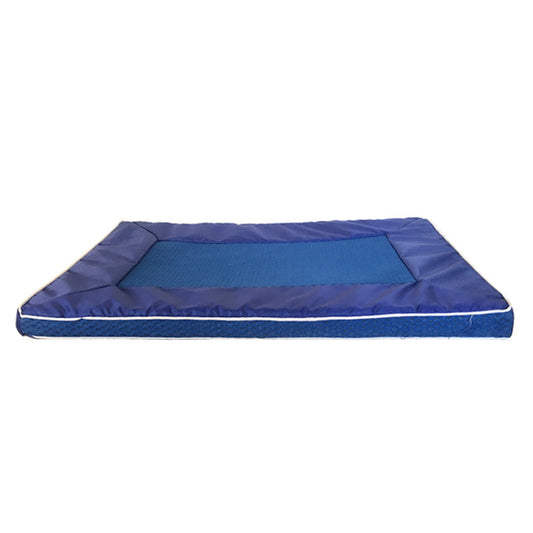 KFX-1847613 Cooling Pad for Pets - Breathable Nylon Ice Mat in Blue, Multiple Sizes Available