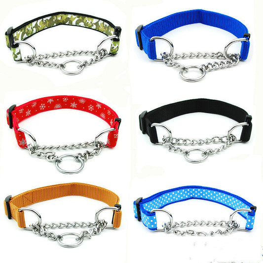 KFX-1924797 Durable Adjustable Large Dog Chain in Various Colors and Patterns